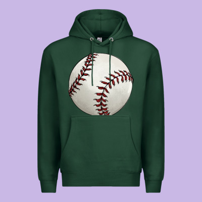 Baseball Ball Premium Hoodie Designed By Fadigitalartstudio