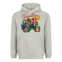 Moon Dust summer gnomes  truck Heavyweight Hoodie - CowhideDigitalArt