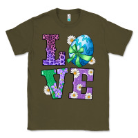 Army Green easter love egg Classic Tee - RanaPortraitStore