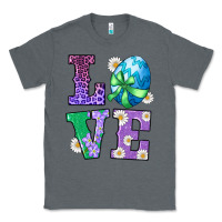 Charcoal Heather easter love egg Classic Tee - RanaPortraitStore