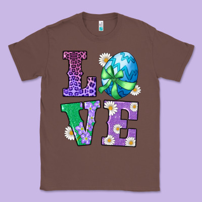 Easter Love Egg Classic Tee Designed By Ranaportraitstore