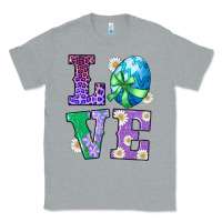 Heather Grey easter love egg Classic Tee - RanaPortraitStore
