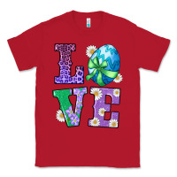 Red easter love egg Classic Tee - RanaPortraitStore