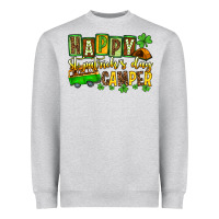 St. Patrick's Happy St. Patrick's Day Camper Heavyweight Sweatshirt | Teevron