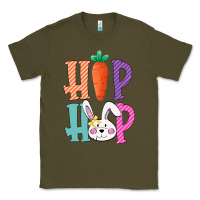 Army Green hip hop easter girls toddlers kids leopard bunny Classic Tee - Bettercallsaul