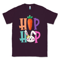 Plum hip hop easter girls toddlers kids leopard bunny Classic Tee - Bettercallsaul