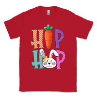 Red hip hop easter girls toddlers kids leopard bunny Classic Tee - Bettercallsaul