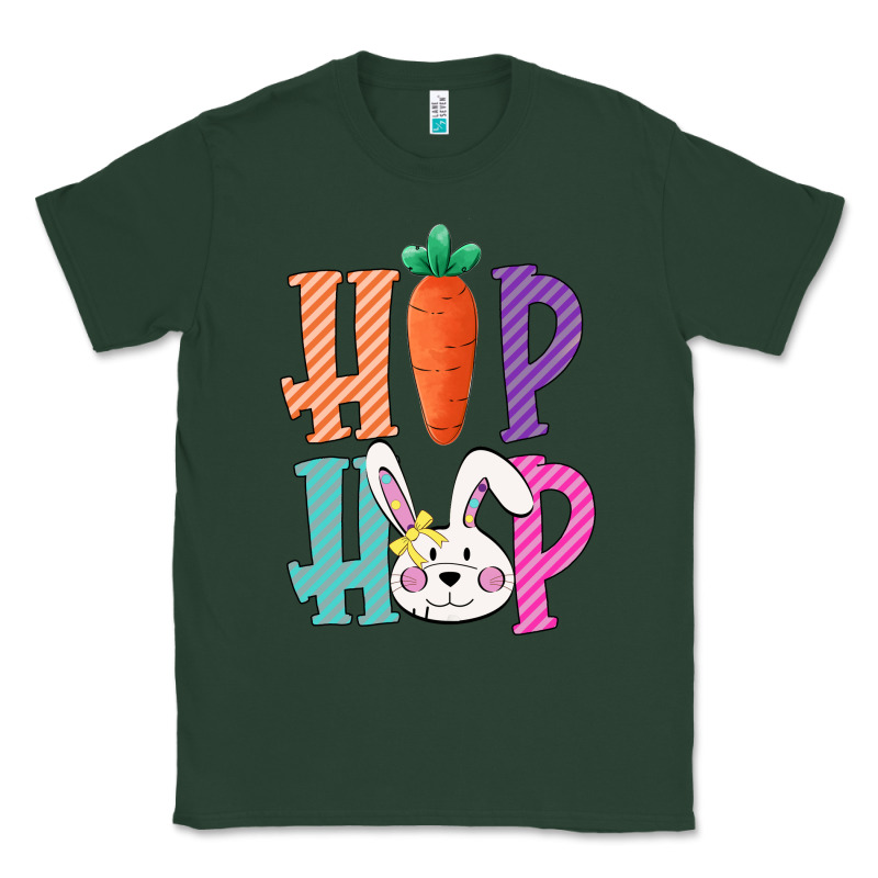 Hip Hop Easter Girls Toddlers Kids Leopard Bunny Classic Tee by Bettercallsaul | Teevron