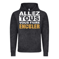 Vintage Black Allez Tous Vous Enculer Vintage Hoodie - Bettercallsaul