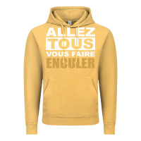 Vintage Mustard Allez Tous Vous Enculer Vintage Hoodie - Bettercallsaul