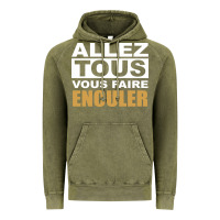 Vintage Olive Allez Tous Vous Enculer Vintage Hoodie - Bettercallsaul