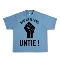 Pebble Blue Bad Spellers Urban Heavy Tee - Bettercallsaul