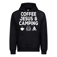 Black camp camping camper campfire campsite hiking gift Urban Hoodie - tuanDangUi