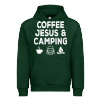 Forest Green camp camping camper campfire campsite hiking gift Urban Hoodie - tuanDangUi