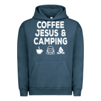 Pigment Midnight Navy camp camping camper campfire campsite hiking gift Urban Hoodie - tuanDangUi