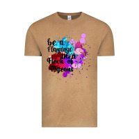 Vintage Camel Be a Flamingo in a Flock of Pigeons Vintage Tee - Bettercallsaul