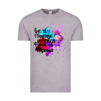 Vintage Zinc Be a Flamingo in a Flock of Pigeons Vintage Tee - Bettercallsaul