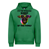 Emerald i'm the rainbow sheep of the family suffolk sheep Urban Hoodie - Artiststas