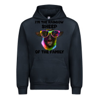 Navy i'm the rainbow sheep of the family suffolk sheep Urban Hoodie - Artiststas