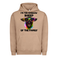 Pigment Burro i'm the rainbow sheep of the family suffolk sheep Urban Hoodie - Artiststas