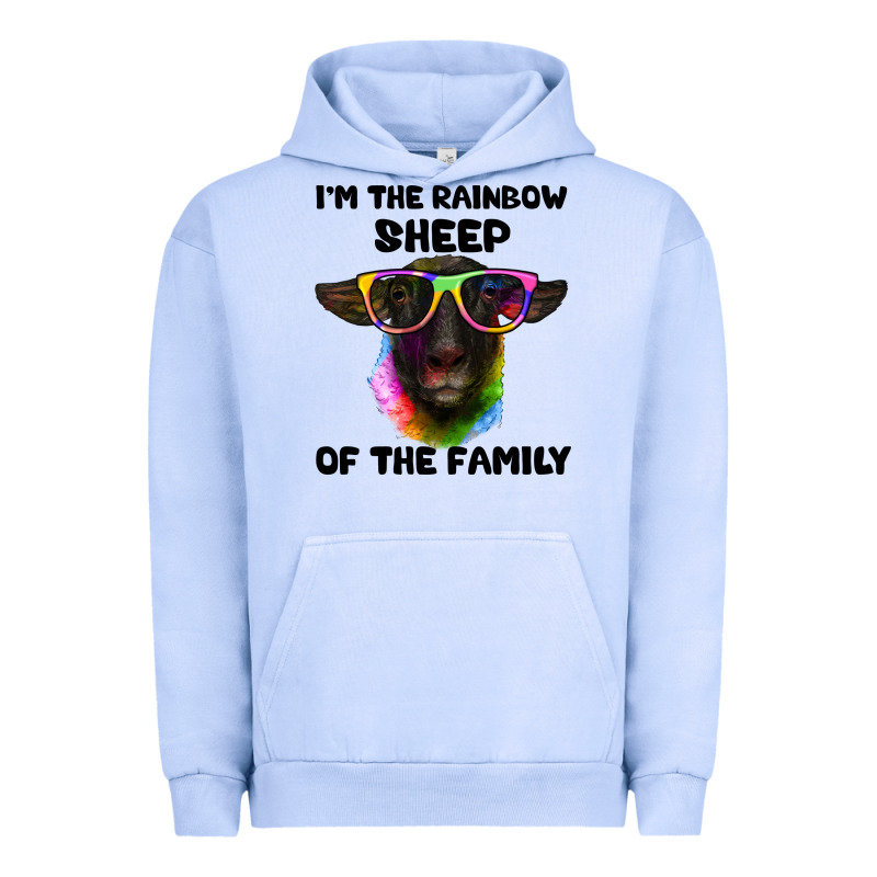 I'm The Rainbow Sheep Of The Family Suffolk Sheep Urban Hoodie by Artiststas | Teevron