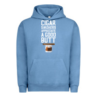 Pigment Pebble Blue funny cigar smoker humidor gift set cigar lover sm Urban Hoodie - tuanDangUi