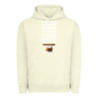 Pigment Pistachio funny cigar smoker humidor gift set cigar lover sm Urban Hoodie - tuanDangUi