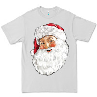 Dove Grey Santa Premium Tee - NancyCooperArtShop