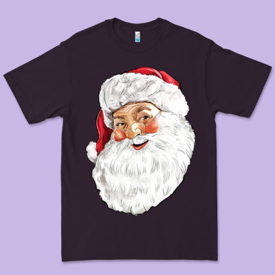 Santa Premium Tee Designed By Nancycooperartshop