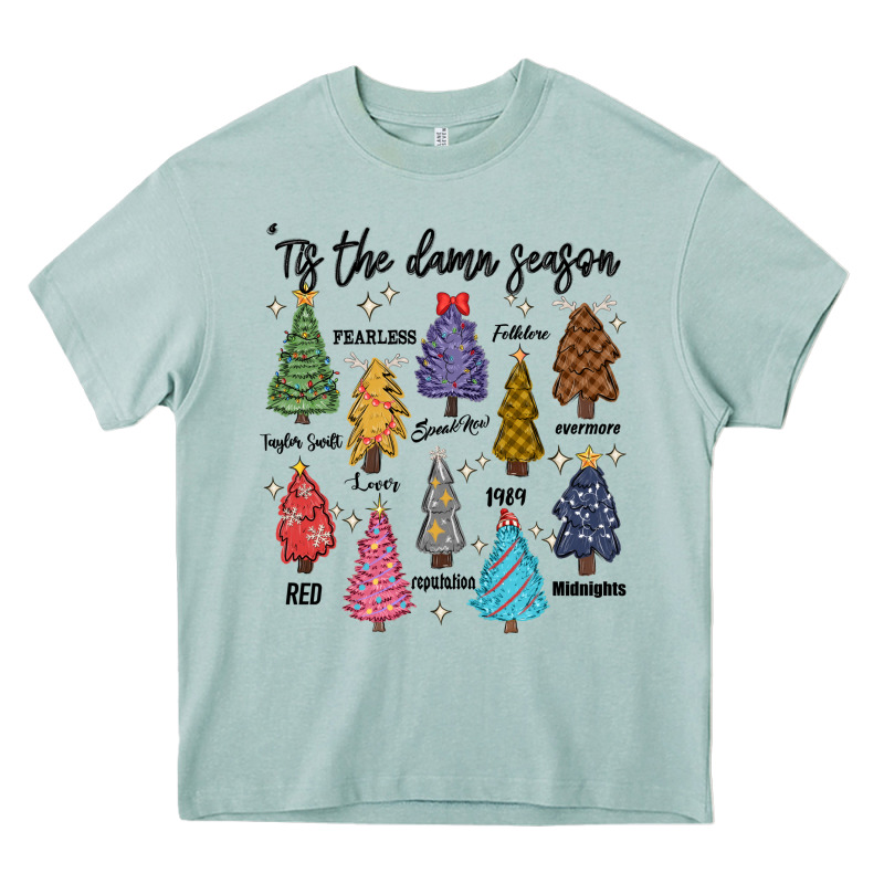 Tis The Damn Season Music Heavy Core Tee by MaliasSmallBusiness | Teevron