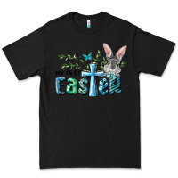 Black My First Easter Bunny Boy Premium Tee - RanaPortraitStore