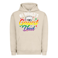 Pigment French Oak 1 worlds gayest dad funny fathers day lgbt pride r Urban Hoodie - tuanDangUi