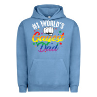Pigment Pebble Blue 1 worlds gayest dad funny fathers day lgbt pride r Urban Hoodie - tuanDangUi