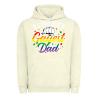 Pigment Pistachio 1 worlds gayest dad funny fathers day lgbt pride r Urban Hoodie - tuanDangUi