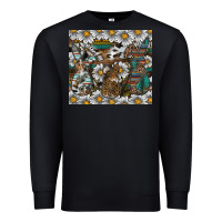 Black easter Premium Sweatshirt - CowhideDigitalArt
