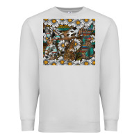 Dove Grey easter Premium Sweatshirt - CowhideDigitalArt