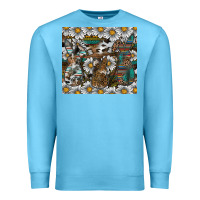 Ocean Blue easter Premium Sweatshirt - CowhideDigitalArt