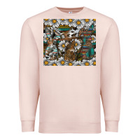 Pale Pink easter Premium Sweatshirt - CowhideDigitalArt