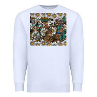 White easter Premium Sweatshirt - CowhideDigitalArt