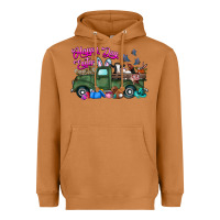 Meerkat happy easter day truck Heavyweight Hoodie - CowhideDigitalArt