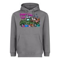 Storm happy easter day truck Heavyweight Hoodie - CowhideDigitalArt