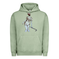 Pigment Oil Green silent hill nurse Urban Hoodie - tuanDangUi