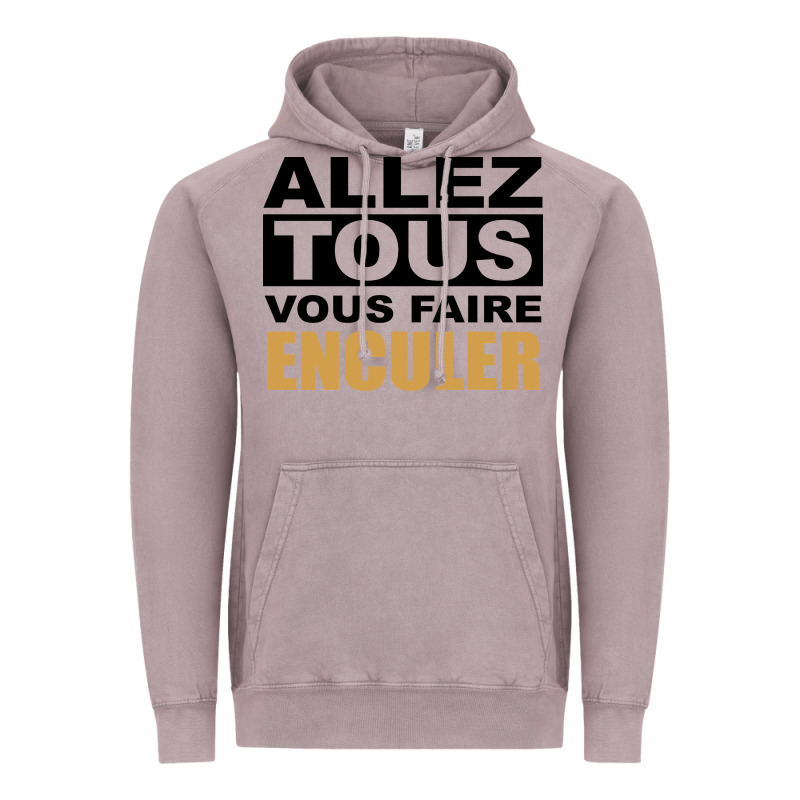 Allez Tous Vous Enculer Vintage Hoodie by Bettercallsaul | Teevron