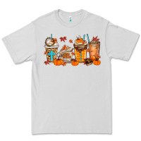 Give Thanks Coffee Cups Premium Tee | Teevron