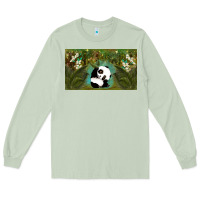 Matcha cute panda Long Sleeve Tee - TumblerDesignByShophia
