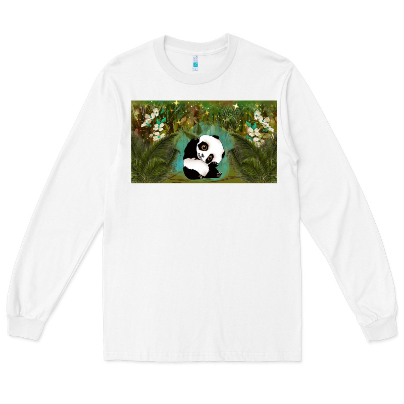 Cute Panda Long Sleeve Tee by TumblerDesignByShophia | Teevron