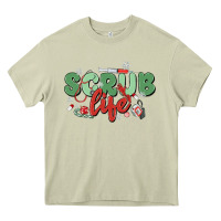 Mossy scrub life Heavy Core Tee - MaliasSmallBusiness