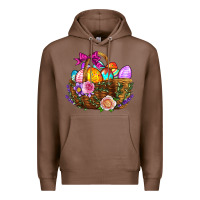 Chestnut Easter Eggs Hamper Premium Hoodie - BundleAndBundleShop