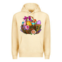Pina Colada Easter Eggs Hamper Premium Hoodie - BundleAndBundleShop