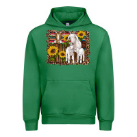 Emerald gats baby gots sunflowers wooden serape leopard Urban Hoodie - Artiststas
